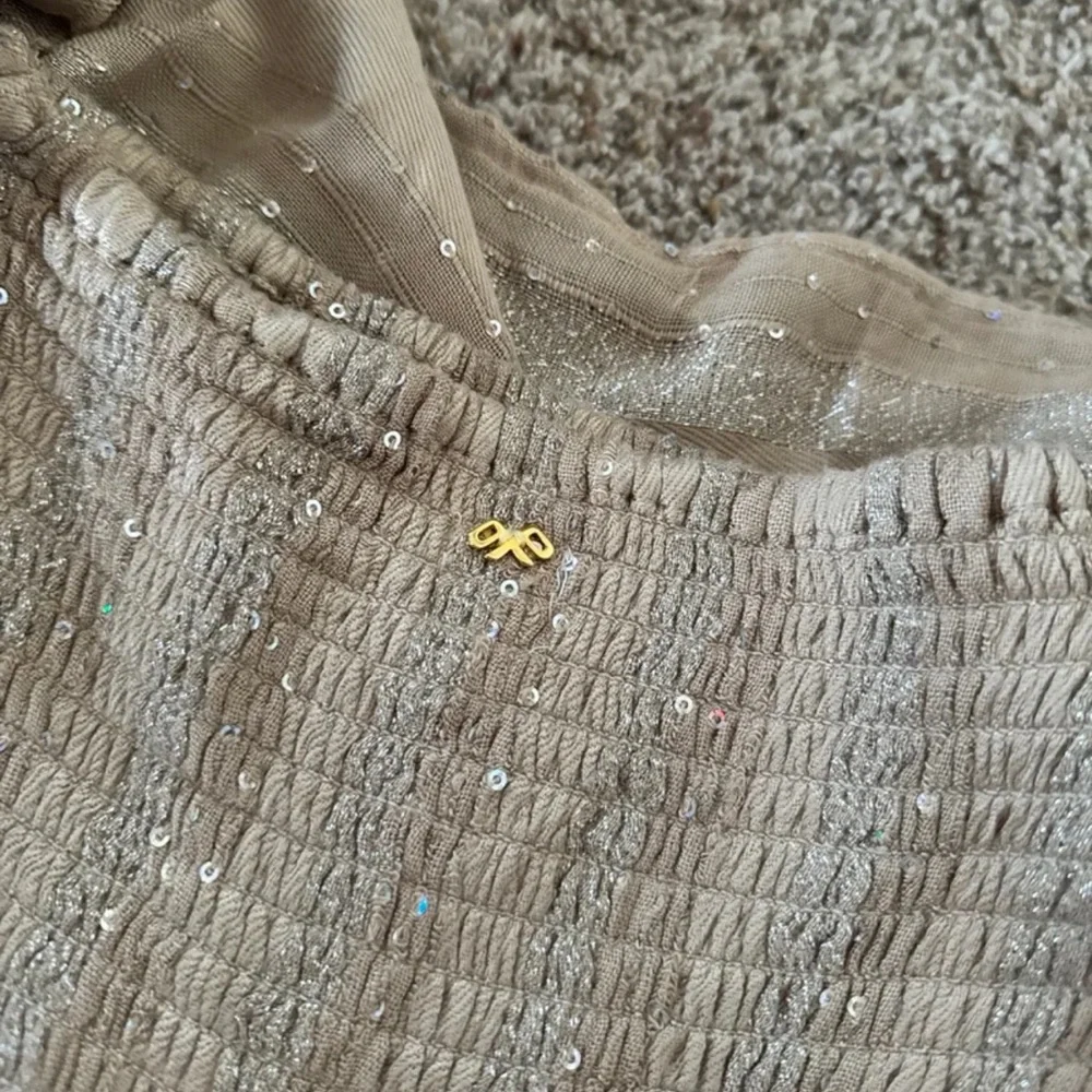 Anthropologie PQ Swim Carrie Square-Neck Tier Dress size Medium/Large - Picture 12 of 12